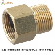 Pressure Washer Adapter Set M22 15mm Male To M22 14mmFemale Quick Connect