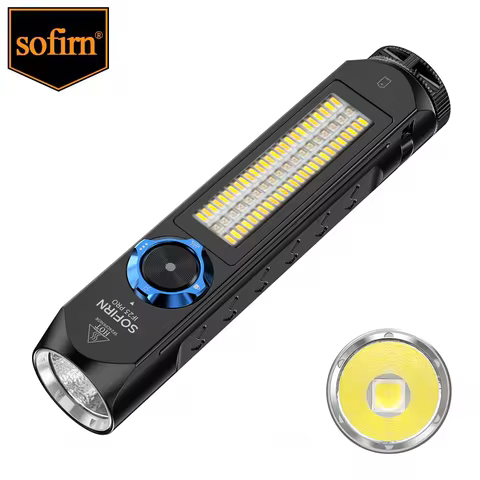 Sofirn IF23 PRO RGB Light 5000lm XHP70B Powerful LED Flashlight 21700 5V 3A USB C Rechargeable Torch