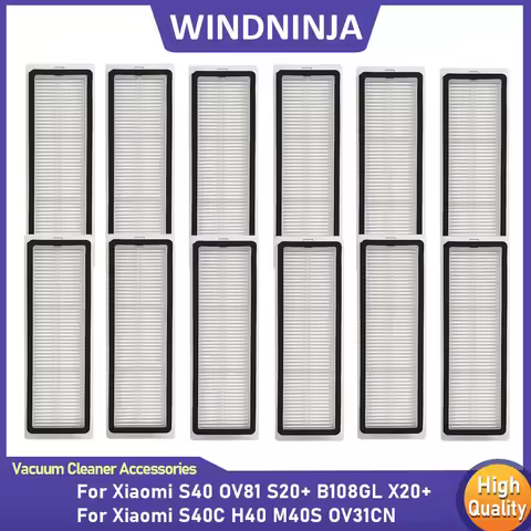 Filters Replacement Part For Xiaomi S40 OV81 S20+ B108GL B101CN X20+ S40C H40 M40S OV31CN Robot Vacu