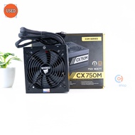 POWER SUPPLY (พาวเวอร์ซัพพลาย) CORSAIR CX750M 750W (80 PLUS BRONZE) P14043
