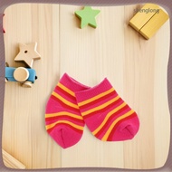 10 Pairs Girls Socks Baby Doll Action Figure Accessories Clothes 6.50X6.30X0.10CM
