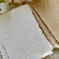 Retro Handbook Coffee Dyeing Distressed Raw Edge Handmade Paper junk journal Blank Decoration Ancien