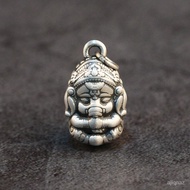 Thai Silver Elephant Pendant Pure Silver 999 Retro Elephant God Necklace Pendant Silver Jewelry Female Jewelry Accessories Amulet Pendant Printing Listed Limited Time 6FCE