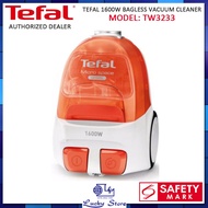 TEFAL TW3233 1600W MICRO SPACE CYCLONIC BAGLESS VACUUM CLEANER, 2 YEARS WARRANTY, TW3233HH