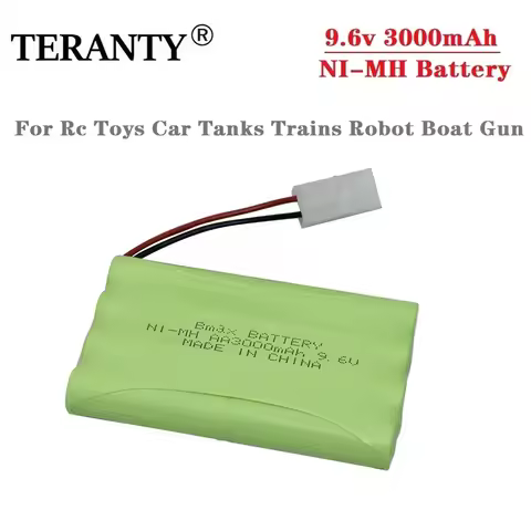 9.6v 3000mah Rechargeable Battery For Rc toys Cars Tanks Robots Gun NiMH Battery AA 9.6v 2400mah Bat