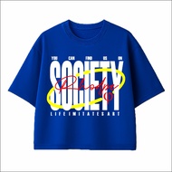 RHODOPE oversized boxy t-shirts for men and women, society