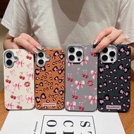 Fashionable Leopard Bowknot PU Leather Case for Samsung Galaxy S25 Ultra S25 Plus M17 F17 M07 F07 F5
