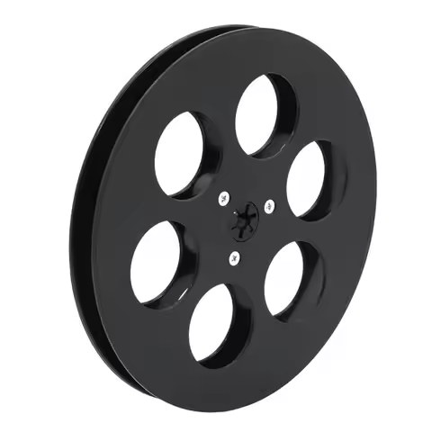 Y43A-Open Reel 6 Hole Empty 7 Inch Reel To Reel Tape Recorder For 1/4" Reel To Reel Tape Machines