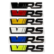 Suitable for Skoda Octavia / Fabia VRS emblem modification 3D metal VRS front grille emblem