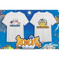 ✘❐∏Axie Infinity - Scholar and Manager T-shirt design