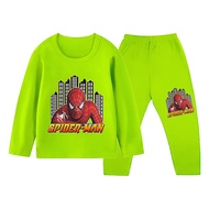 Spiderman Kids Pajamas Set Comfortable Durable 1-10 Years 31