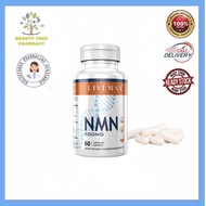 Livemax NMN 500mg Nicotinamide Mononucleotide Supplement 60 capsules