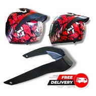 (SE) HNJ Helmet Spoiler all Evo GSX 3000 universal variants