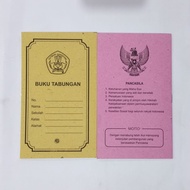 School Savings Book Children's Savings Book/ Simpenan Book/ Thin Savings/ Savings Book/