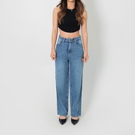 DUTTYSTORE ASOKA Riu Jeans 1730 - Women Straight Basic Loose Jeans