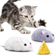 Cat Toy Clockwork Simulation Mice Battery Free Durable Interactive Relieve Supplies Pet Indoor N4n9