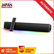 Sound Blaster GS5 LED lighting, expansive sound, 60W peak, BT/optical input/analog input, remote con