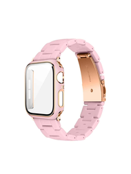 Correa de reloj compatible con Apple Watch rosado
