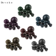 [Devoko] 15 Piece RPG Dice Collection for Tabletop Games D30 D24 D20 D16 D12 D10 D8 D7 D5 D4