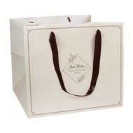 [G. World] Tote Paper Bag Flower Narrative Cake 4 Inch 6 8 Packaging