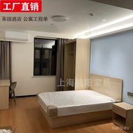 Youth Apartment Cabinet Full Set Rental Room Hotel Apartment Bed Wardrobe Apartment Talent Furniture