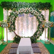 sewa backdrop akad lamaran circle 03