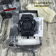 CASIO G-SHOCK GD-010-1A1DR / GD-010-1A1 / GD-010 MEN CASUAL FULL BLACK BIG LCD DIGITAL WATCH