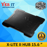 Cooler Master NotePal X-Lite II Silent 140mm Fan Ultra Slim 15.6" Laptop Cooling Pad with 2 USB Hubs