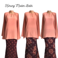 Baju Kurung Moden 2023 Muslimah Kurung Batik Cotton Kain Batik Cotton Batik Viral Asli Terengganu Handmade