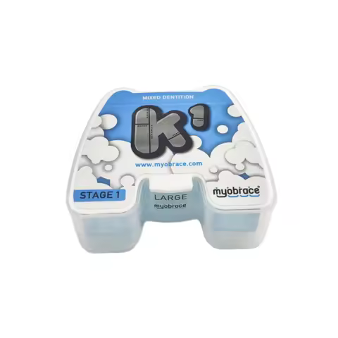 Dental Myobrace K1 Medium/Large Orthodontic Teeth Trainer Appliance Open Bite Brace MRC TrainerAges1