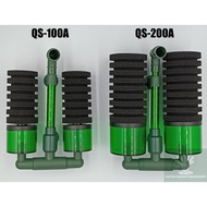 Qanvee Bio Sponge Filter QS200 (Basic) QS100A & QS200A Aquarium Accessories