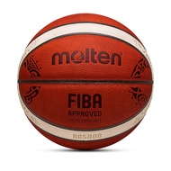 Moltenn FIBA Official BG5000 GG5X BG3800 Basketball Ball Size 7 PU Leather Thermal Bonded AntiSlip M