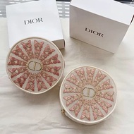 Butterfly Embroidered Gauze Bag Counter Mother's Day Limited Cosmetic Bag Round Cake Storage Bag