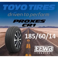 (POSTAGE) 185/60/14 TOYO PROXES CR1 NEW CAR TIRES TYRE TAYAR