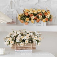 30cm Fence Simulation Flower Arrangement Fake Flower Decoration Rose Flower Decoration Flower Decora