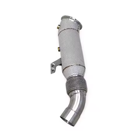 Race Performance Free Flow Downpipe In Stock For BMW M240 M240i M340i M440i 540i X5/X6 G05/G06 A90 B