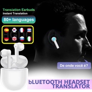 Language Translator Earbuds Instant Voice Translator Wireless Translator Device