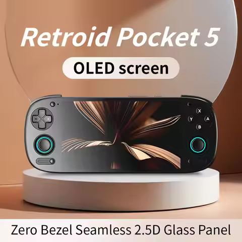 Retroid Pocket 5 SD865 5.5 Inch Oled HD Screen Bluetooth 5.1 Android 5000mAh Battery Android Handhel