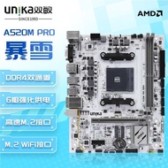 UNIKA/Dual Allergy Brand New A520M/B450M Socke AM4 Motherboard B650M Socke AM5 Motherboard