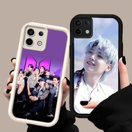 MK-43 BTS ARMY Soft Silicone Casing for Infinix 7 GT 20 Tecno POP 7 Spark GO ITEL A80 P65 Pro