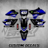 YZ85 OLD STICKER NEW DECAL YZ 85 NEW BEBEK STANDARD DECAL STICKER YZ 85 DECAL STICKER YZ 85 NEW 92