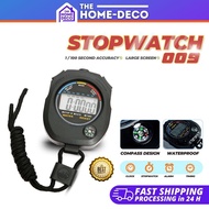 009 Sport Stopwatch Waterproof Digital LCD Timer Counter Accurate Sports Sports Alarm Timer Stop Wat