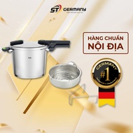 Fissler 6L Vitaquick GREEN Pressure Cooker German Domestic Made In Germany Multifunctional Pressure 