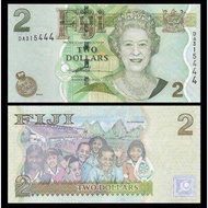 斐济 Fiji 2 Dollars （2007 Year） UNC Real Note