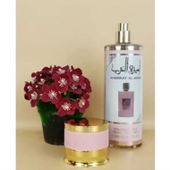 (ORI) AMEERAT AL ARAB PRIVE ROSE BODY MIST 250ML  ORIGINAL MINYAK WANGI SPECIAL PRICE 24 HOURS LASTI