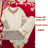 Baju Kurung Sulam ( Nude)