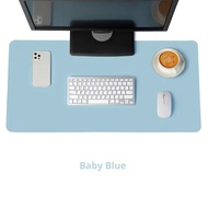 [Ready Stock] Large PU Leather Mousepad Keyboard Mat 鼠标垫 60x30CM & 70x35CM & 80x40CM