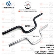 Handlebar/handlebar ACEOFFIX AL7050 - M TYPE 560 X 100mm X 25.4mm