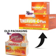 ENERVON-C 100+32 Film Tablets One-A-Day Combo Deals Vitamin B-Complex with 500mg Vitamin C Ascorbic 