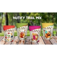 Various Nuts Snack/s Nutify Gourmet Almond Snacks 50 Gr Dark Chocolate, HONEY & Sesame, Garlic & Sea